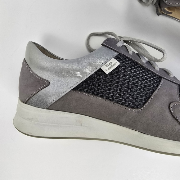 Finn Comfort Corato Women's Comfortable Walking Shoes - Stylish Grey size 10.5 - Picture 5 of 10